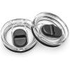 20 oz Tumbler Lid, 2 Pack Replacement Slider Lids Compatible for YETI 20 oz Tumbler, 10/24 oz Mug, 16 oz Pints, 10 oz Lowball, Travel Spill Proof Cup Lids, BPA Free, Removable for Thorough Cleaning