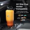 Insulated Water Bottle 40oz (Cold for 48 Hrs), Stainless Steel Water Bottle with Handle & Straw Lid & Paracord Handle, Triple Wall Vacuum Leakproof Travel Flask, Fit in Any Car Cup Holder(Orange Gradient)