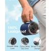 Insulated Coffee Mug 24 oz, Double Wall Stainless Steel Coffee Mug with Lids, Leak-Proof & Detachable Slider Lid for Thorough Clean, Keeps Coffee Cold for 9 Hrs, Suitable for Camp Home Office(Navy Blue)