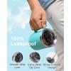 Insulated Coffee Mug 24 oz, Double Wall Stainless Steel Coffee Mug with Lids, Leak-Proof & Detachable Slider Lid for Thorough Clean, Keeps Coffee Cold for 9 Hrs, Suitable for Camp Home Office(Seafoam)