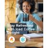 Insulated Water Bottle 20oz (Indigo/Black) + Insulated Coffee Mug 12oz (Indigo/Black)