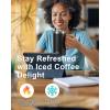 Insulated Water Bottle 128oz (Magic Black) + Insulated Coffee Mug 24oz (Magic Black)