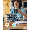 Insulated Water Bottle 20oz (Magic Black) + Insulated Coffee Mug 12oz (Magic Black)