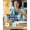 Insulated Water Bottle 40oz (Indigo/Black) + Insulated Coffee Mug 24oz (Indigo/Black)