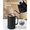 Insulated Water Bottle 87oz (Magic Black) + Insulated Coffee Mug 24oz (Magic Black)