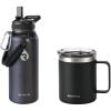 Insulated Water Bottle 32oz (Magic Black) + Insulated Coffee Mug 12oz (Magic Black)