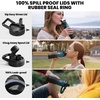 RAYMYLO Insulated Water Bottle 20 oz bundle with 20 oz Coffee Tumbler, Triple Wall Vacuum Stainless Steel, Leak Proof & Non-BPA,