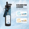 RAYMYLO Insulated Water Bottle 20 oz bundle with 20 oz Coffee Tumbler, Triple Wall Vacuum Stainless Steel, Leak Proof & Non-BPA,